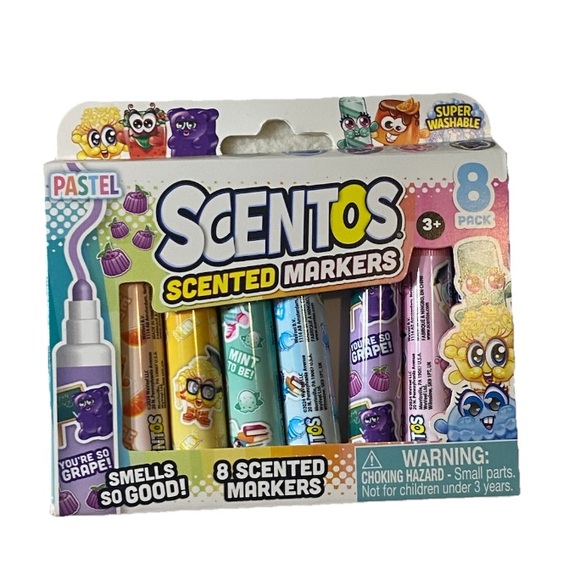 Scentos  SCRIBZ Stationery  Sticker Bundle Scented Pens Stickers Erasers & More - Picture 3 of 7